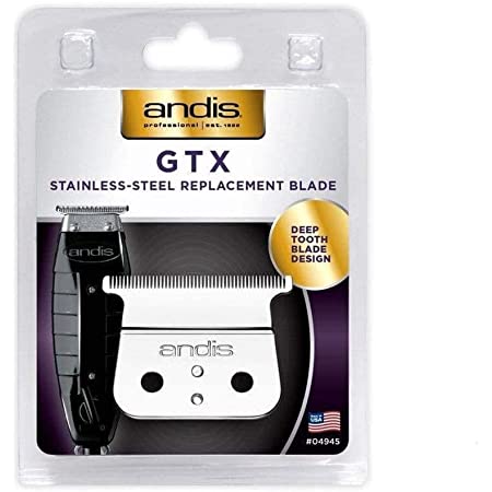 Andis - Stainless Steel GTX Deep Tooth T-Outliner Replacement Blade For GTO GO Trimmers